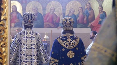 Orthodox priests Видео 62487784