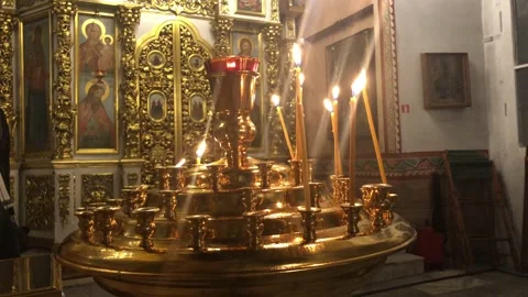 Orthodox singing Stock Footage 169657663