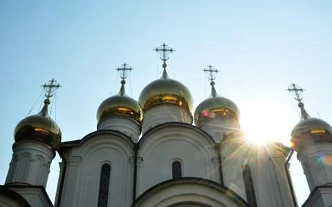 Orthodox temple Stock Photos