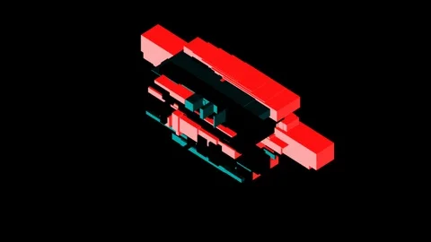 Orthographic Projection Stock Footage 113855130