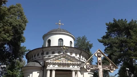 Ortodox church 库存影片 130863922