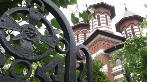 Ortodox church image Stock Footage 130863002