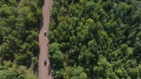 ORV Trail Riding Stock Footage 243214597