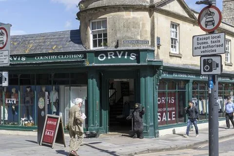 Orvis, Bath. Stock Photos