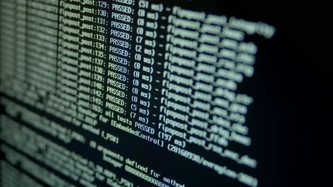 OS Boot Logging Verbose Mode Stock Footage 167190845