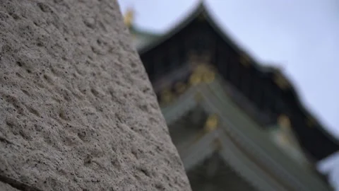 Osaka Castle Stockbeeldmateriaal 131005380