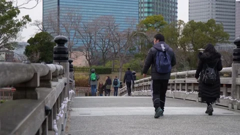 Osaka Castle Stockbeeldmateriaal 131005944