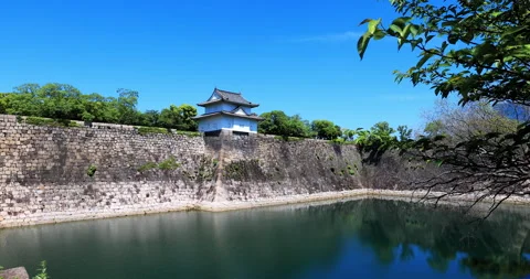 Osaka Castle Park Stock Footage 295761255