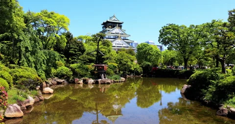 Osaka Castle Park Видео 295764626