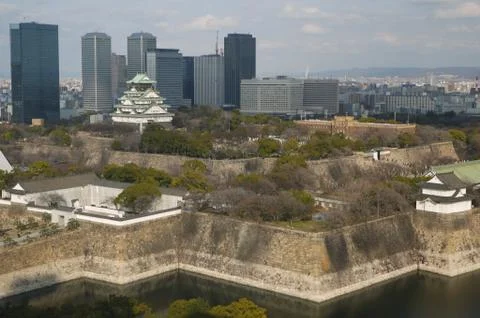 Osaka Castle Stock Photos