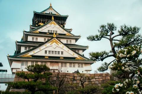 Osaka Castle Foto stock