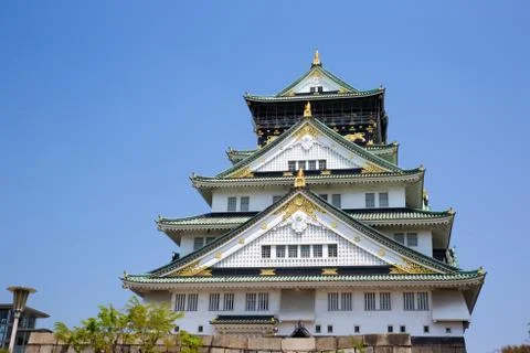 Osaka Castle Stock Photos