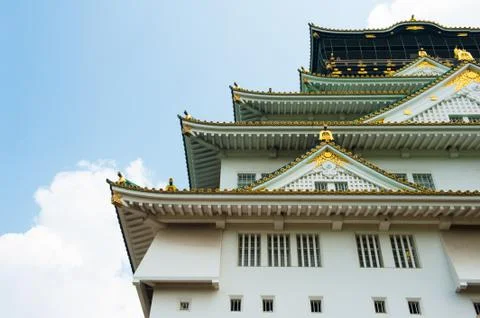 Osaka Castle Foto stock