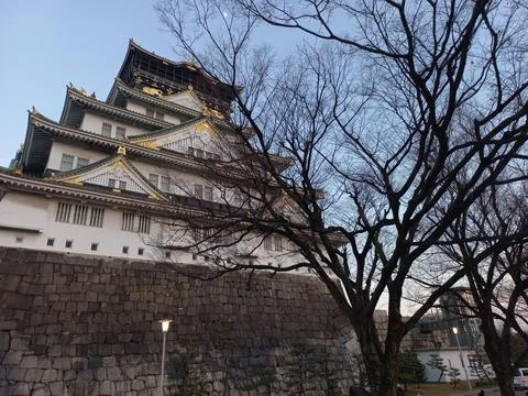Osaka Castle Foto stock