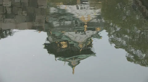 Osaka Castle Reflection in the Water Stock-Footage 39459982
