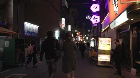 Osaka Dotonbori Stock Footage 234716895