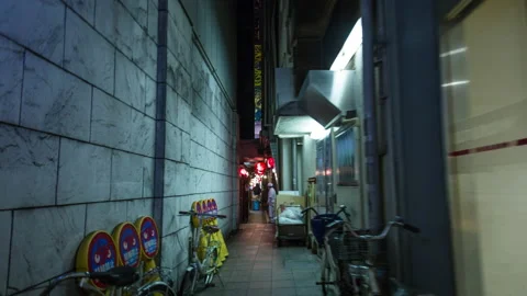 Osaka Dotonbori Hyperlapse Stock Footage 234685274