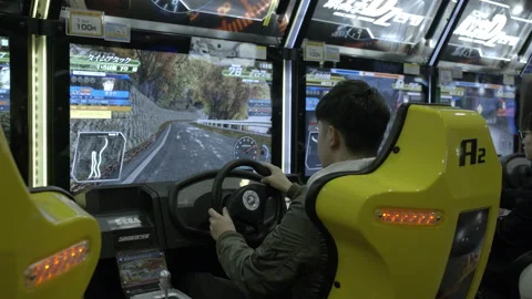Osaka Game Center Stock Footage 234717715
