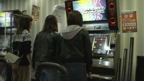 Osaka Game Center Stock Footage 234717998