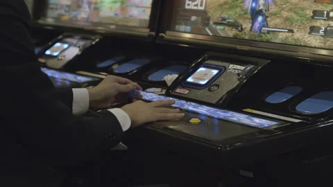 Osaka Game Center Stock Footage 234718307