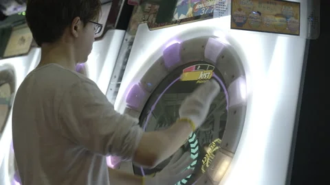 Osaka Game Center Stock Footage 234718342