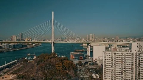 Osaka Japan Hyperlapse Video stock 87761715