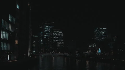 Osaka Light Renaissance: Night Views of the City 库存影片 332816114
