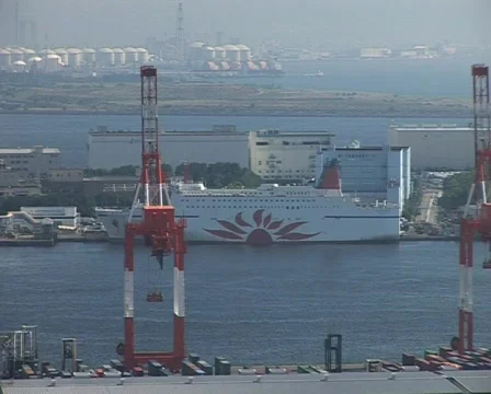 Osaka skyline, panoramic view, cityscape. Stock Footage 337658