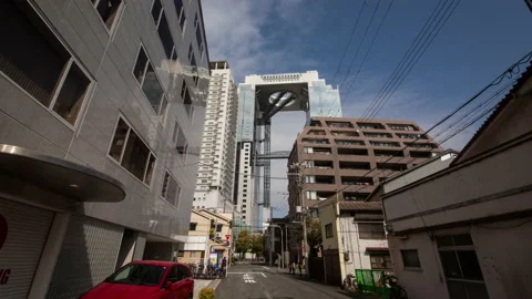 Osaka Umeda Sky Building Hyperlapse Stock Footage 234680500