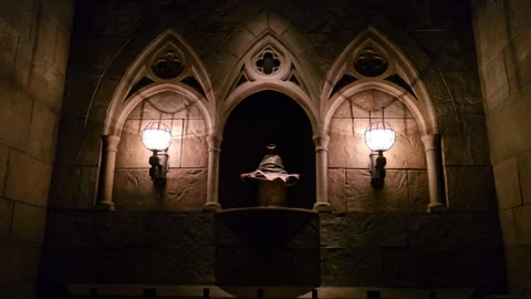 Osaka Universal Studios Japan Mario Nintendo World Harry Potter Theme Park [8K] 库存影片 282163334