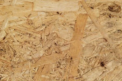 OSB texture can be used as background. Construction, fresh renovation, building Stock Photos