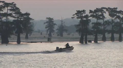 Osc1 11 fast basin boat Video stock 23202161