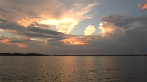 Osc1 19 glorious la sunset 動画素材 23196635