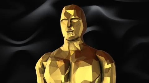 OSCAR awards-close up Stock Illustration