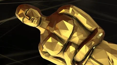 OSCAR awards-diagonal Stock Illustration