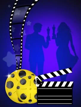 Oscar awards Stock Illustration