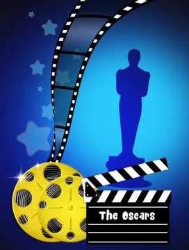 Oscar awards Stock Illustration