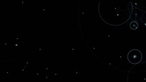 Oscillating lines that form an intricate, continuous pattern.  Stock Footage 281911608