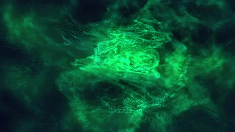 Oscillation of energy lines Stock Footage 159660955