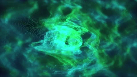 Oscillation of energy lines Stock Footage 159661146