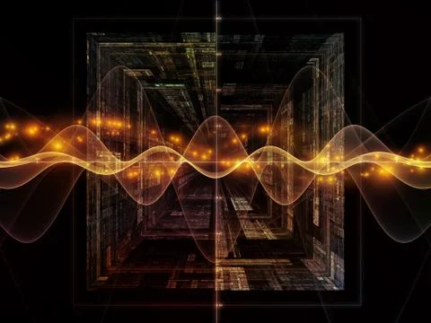Oscillation Graph イラスト素材