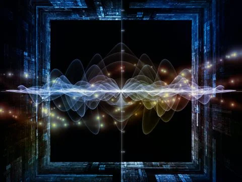 Oscillation Graph イラスト素材