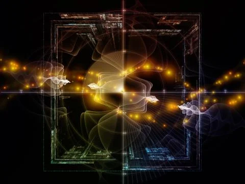 Oscillation Graph Stock Illustration