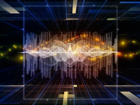 Oscillation Signal イラスト素材