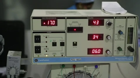 Oscillatory-ventilator Stock Footage 116631533