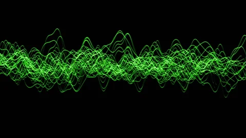 Oscillogram Video stock 178625223