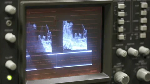 Oscilloscope Stock Footage 33581629