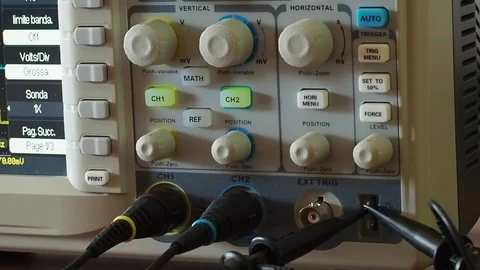 Oscilloscope Stock-Footage 119066810