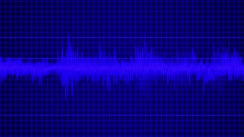 Oscilloscope grid CG particle motion graphics Stock-Footage 200422524