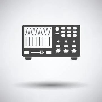 Oscilloscope icon イラスト素材